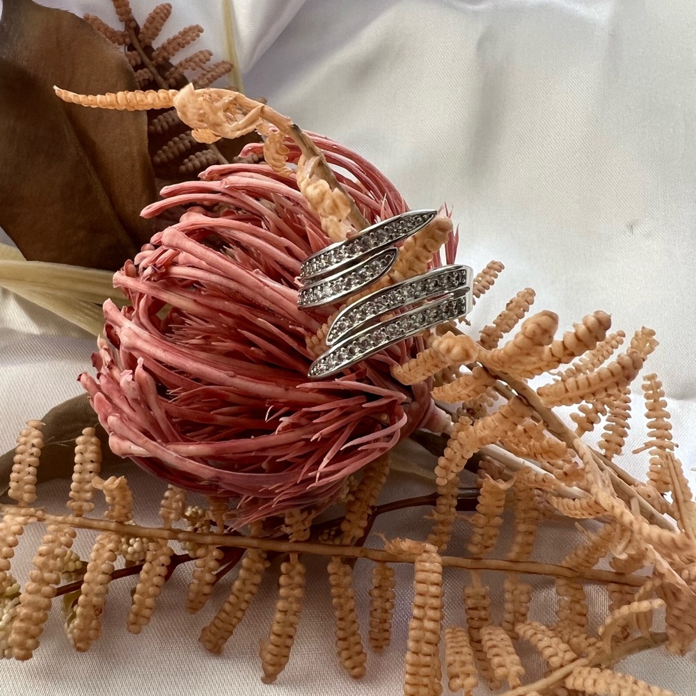 Brand New Adjustable Silver Ring